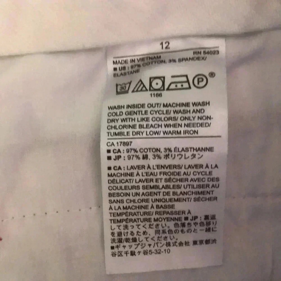 Banana Republic size 12 shorts burgundy - Picture 4 of 9